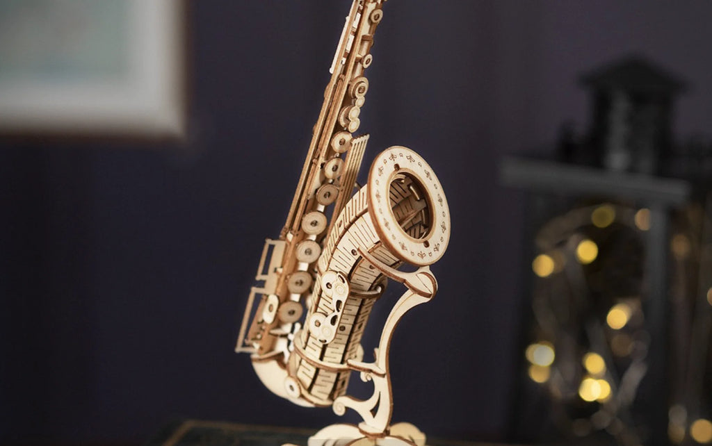 Rompecabezas de madera 3D - Modelo creativo de artesanía láser