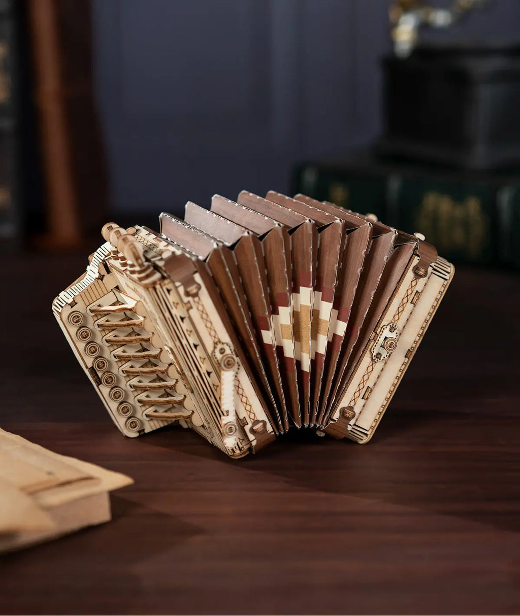 Rompecabezas de madera 3D - Modelo creativo de artesanía láser