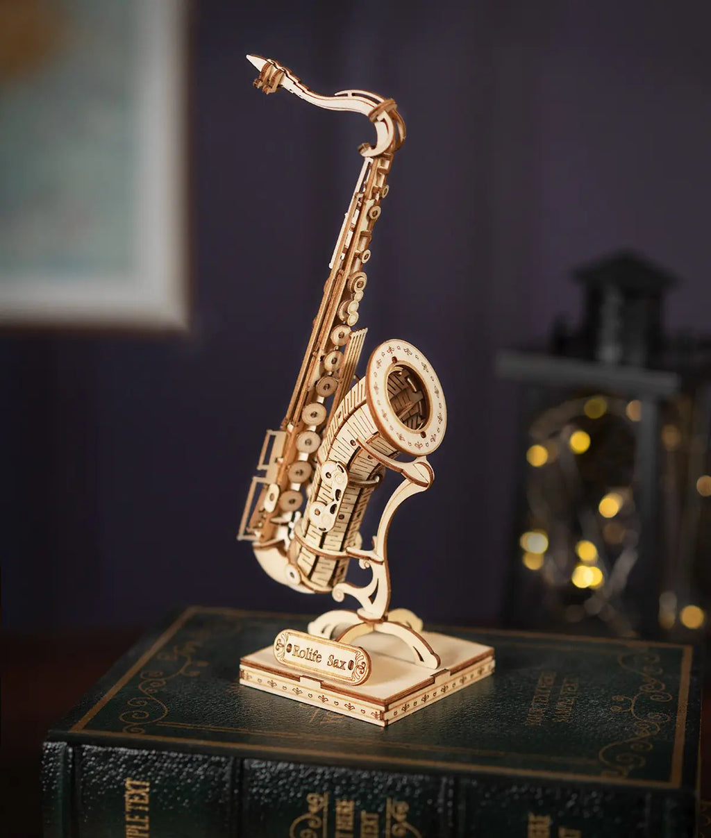 Rompecabezas de madera 3D - Modelo creativo de artesanía láser