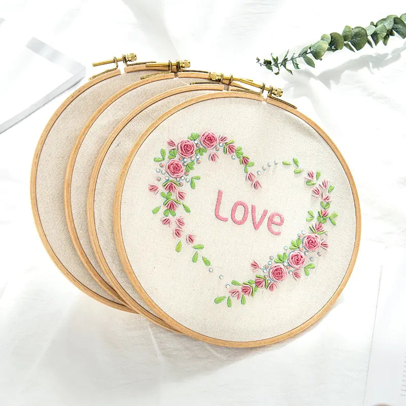 3D Embroidery DIY Kit for Spring Floral Design